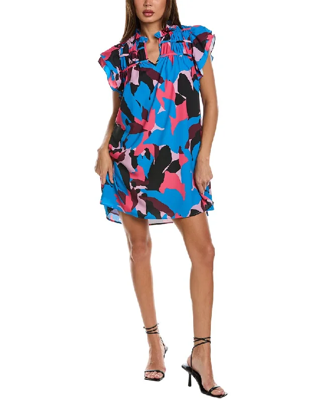 Luxury silk mini dresses for special occasions-CROSBY by Mollie Burch Bradley Mini Dress