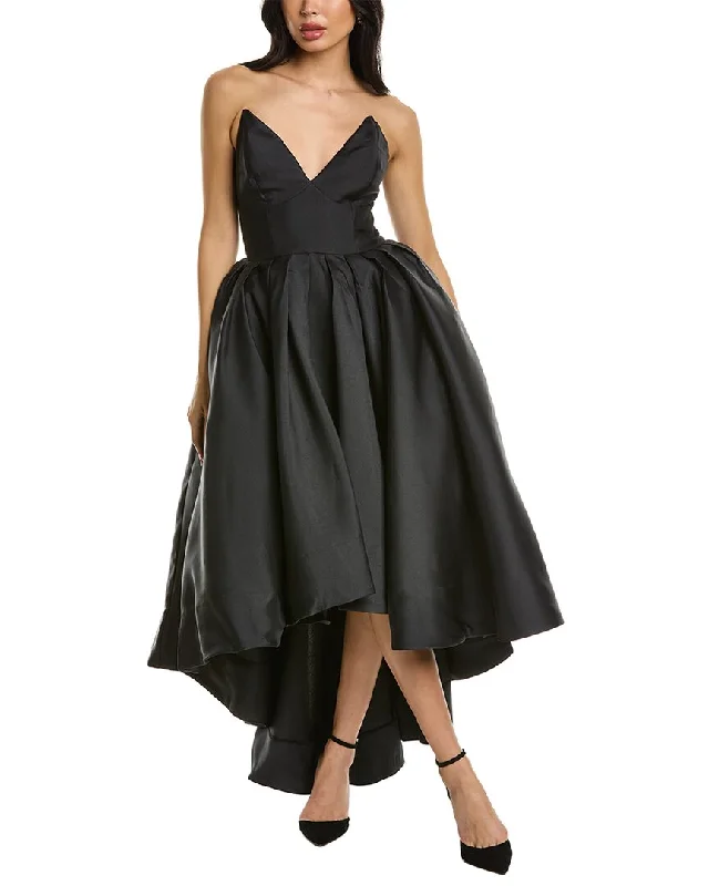 cocktail dress with high neck-Hutch Sabrina Cocktail Dress