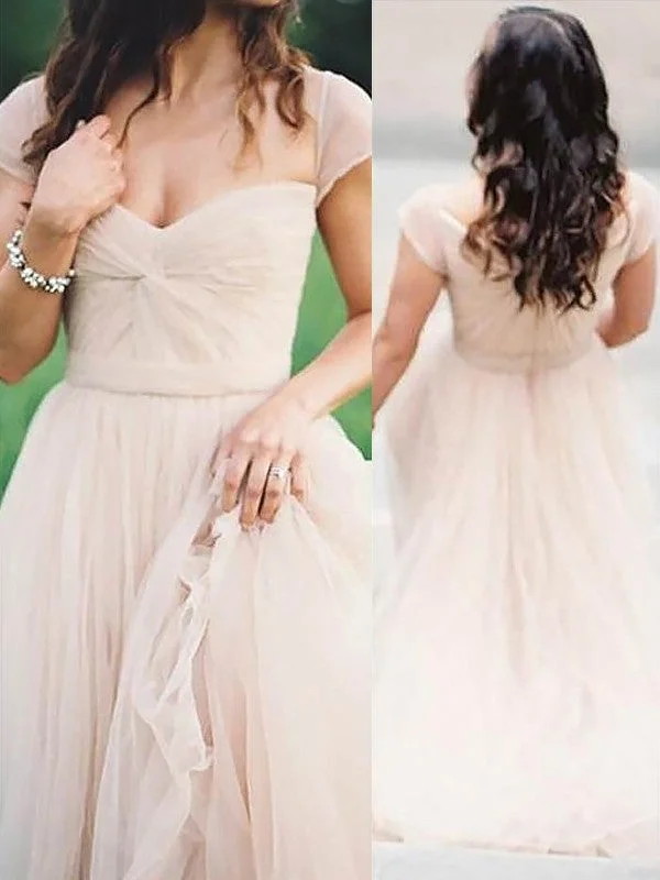 beaded evening dress-A-Line/Princess Sweetheart Sleeveless Floor-Length Ruched Chiffon Dresses