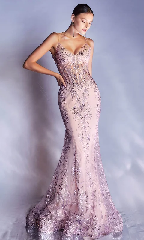 velvet evening gown-MFJ810 - MF